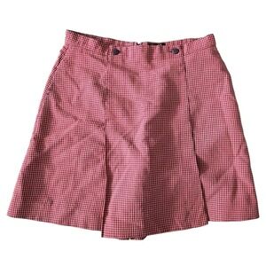 Vintage Tail Golf 8‎ Skorts mini check pink & navy retro skirt shorts tennis
